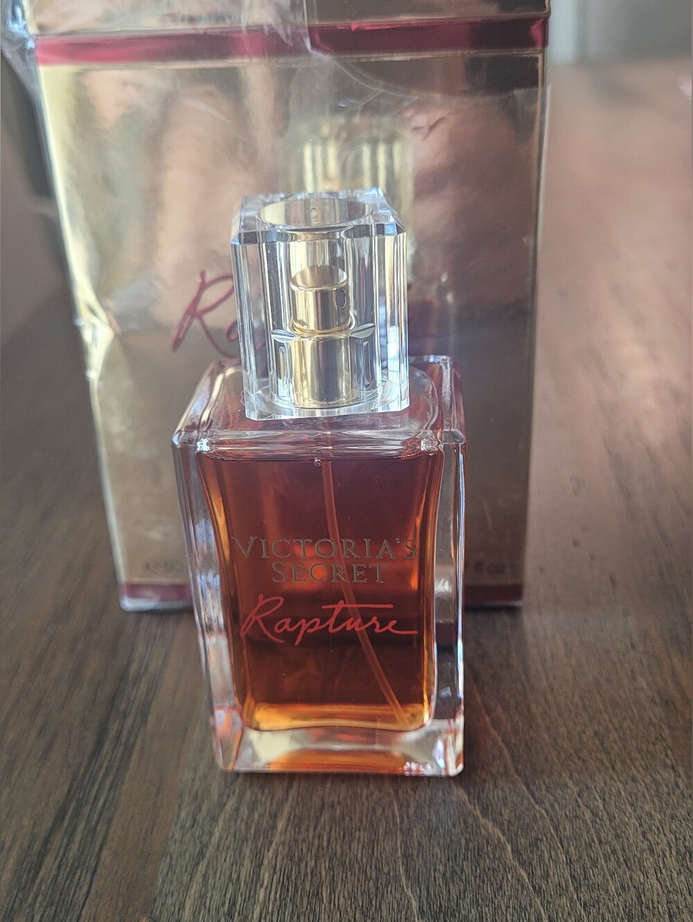 Victoria's Secret Rapture Cologne - Rose Gold and Red Packaging 1.7 Fl OZ /50ML